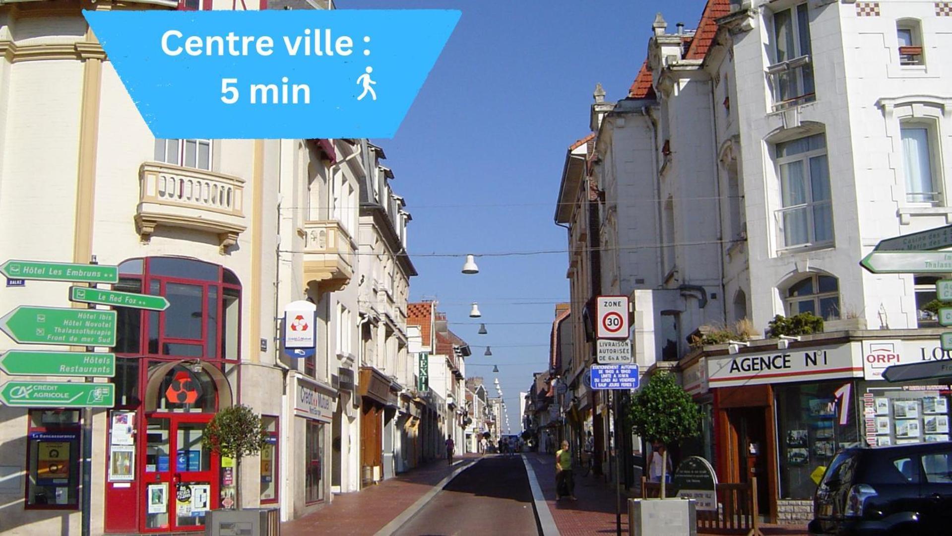 Joli Studio Plein Centre Proche Plage Avec Wi-Fi Le Touquet Экстерьер фото