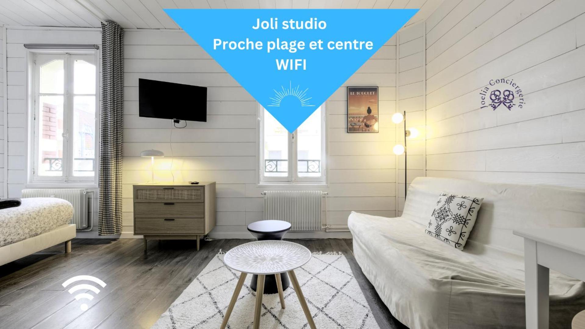 Joli Studio Plein Centre Proche Plage Avec Wi-Fi Le Touquet Экстерьер фото
